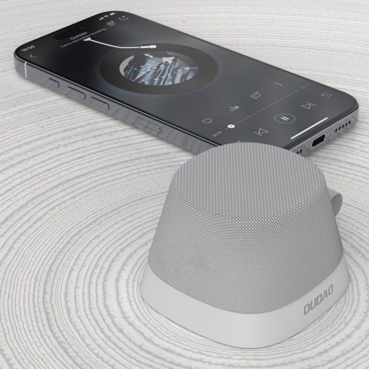 Belaidė kolonėlė su magnetiniu laikikliu Bluetooth 5.3 sidabrinė