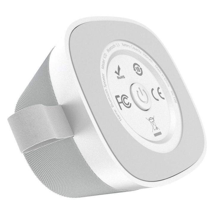 Belaidė kolonėlė su magnetiniu laikikliu Bluetooth 5.3 sidabrinė