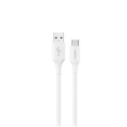 Įkrovimo laidas USB-A / micro USB 6 A 1,2 m baltas