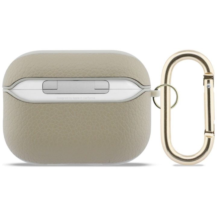 Dėklas ausinėms AirPods Pro 3 auksinės spalvos Guess