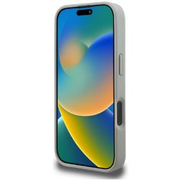 Dėklas telefonui iPhone 16 Pro Max su MagSafe pilkas Karl Lagerfeld