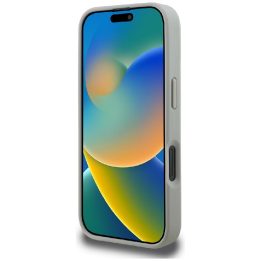 Dėklas telefonui iPhone 16 Pro su MagSafe pilkas Karl Lagerfeld