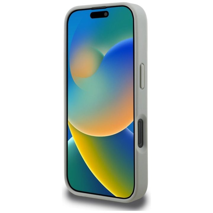 Dėklas telefonui iPhone 16 Pro su MagSafe pilkas Karl Lagerfeld