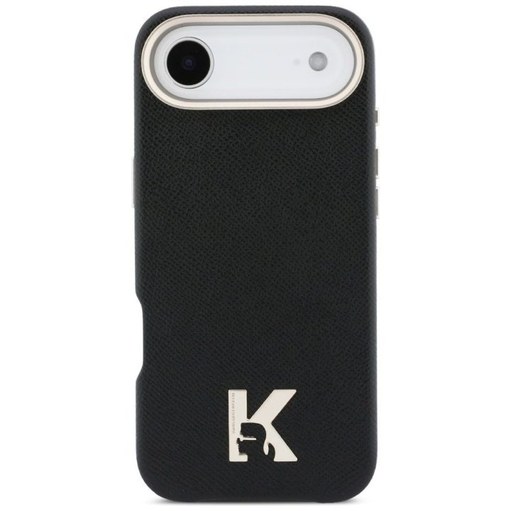Dėklas telefonui iPhone Air su MagSafe juodas Karl Lagerfeld