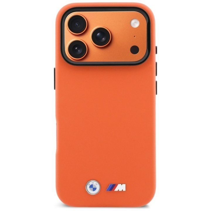 Dėklas telefonui iPhone 17 Pro su MagSafe oranžinis BMW M