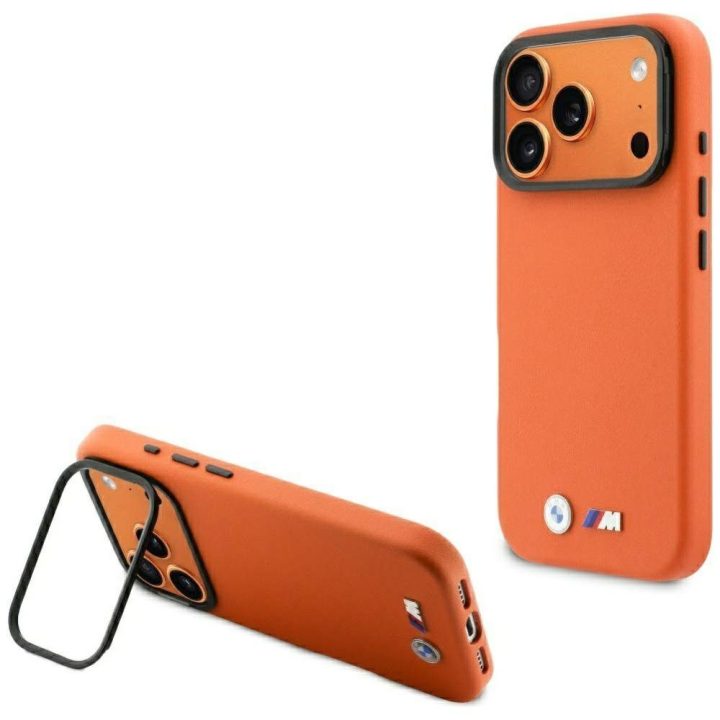 Dėklas telefonui iPhone 17 Pro su MagSafe oranžinis BMW M