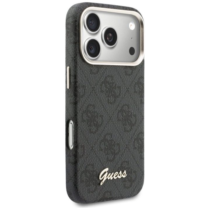 Dėklas telefonui iPhone 17 Pro su MagSafe juodas Guess