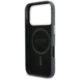 Dėklas telefonui iPhone 17 Pro Max su MagSafe juodas Guess