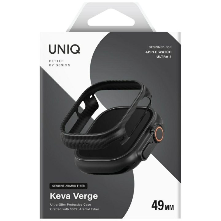 Dėklas laikrodžiui Apple Watch Ultra 3 49 mm juodas UNIQ