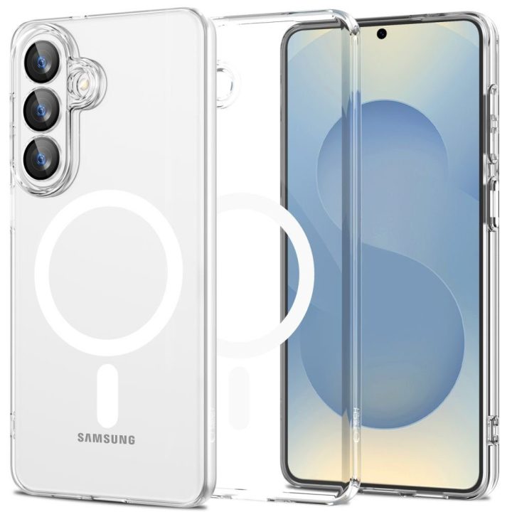 Dėklas telefonui Samsung Galaxy S26 su MagSafe funkcija skaidrus