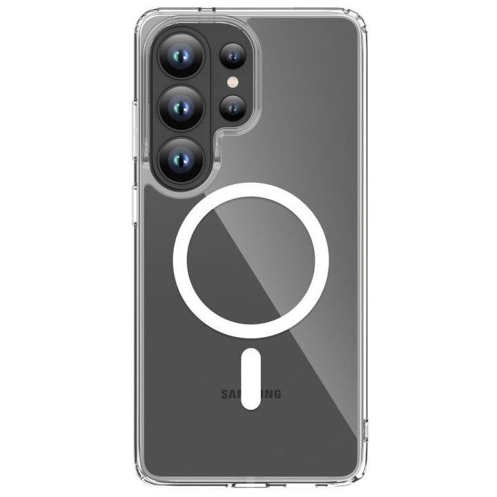 Dėklas telefonui Samsung Galaxy S26 Ultra su MagSafe permatomas