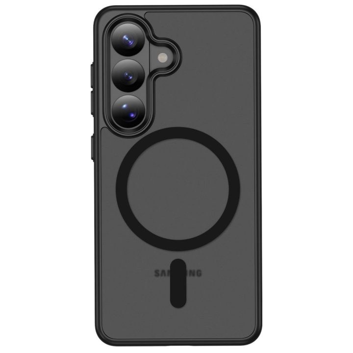 Dėklas telefonui Samsung Galaxy S26+ su MagSafe funkcija juodas