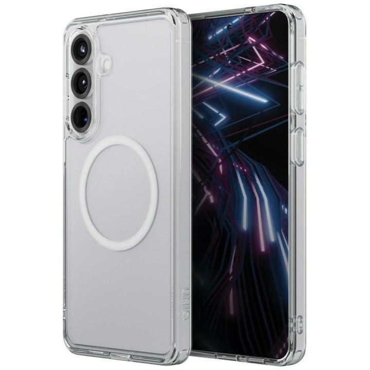 Dėklas telefonui Samsung Galaxy S26+ su Magclick įkrovimu skaidrus Uniq