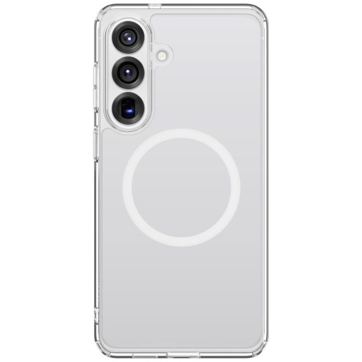 Dėklas telefonui Samsung Galaxy S26+ su Magclick įkrovimu skaidrus Uniq