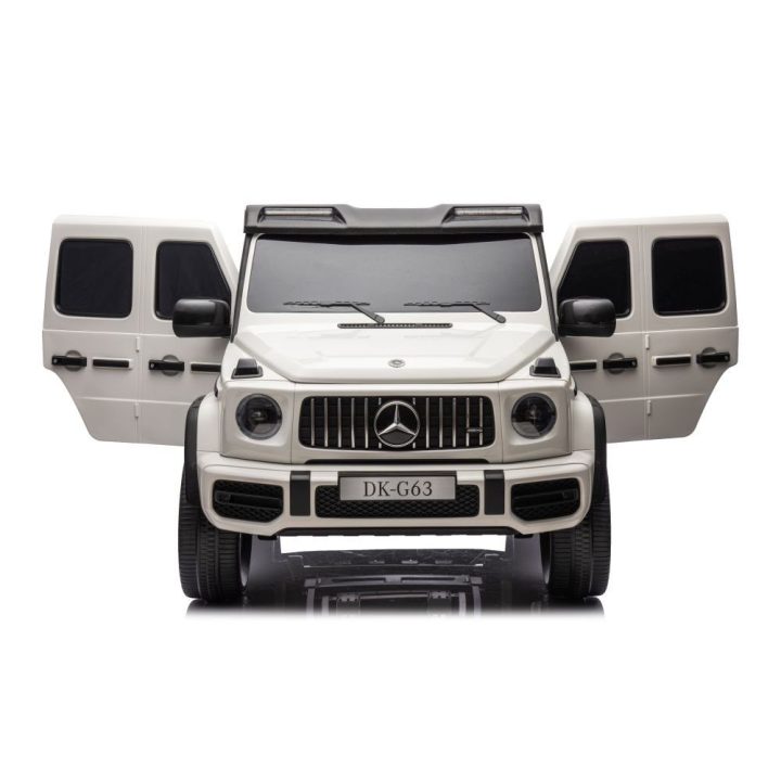 Elektrinis automobilis vaikams Mercedes G63 XXL 24V baltas