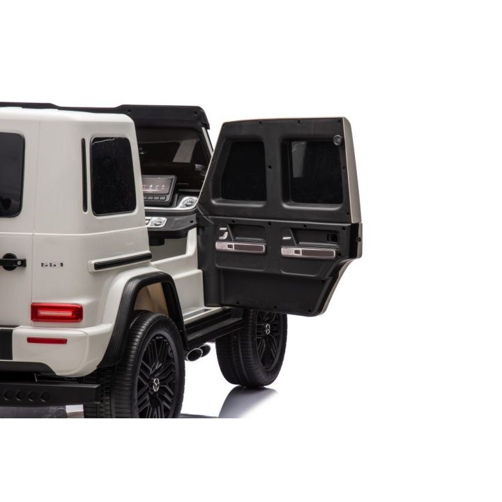 Elektrinis automobilis vaikams Mercedes G63 XXL 24V baltas