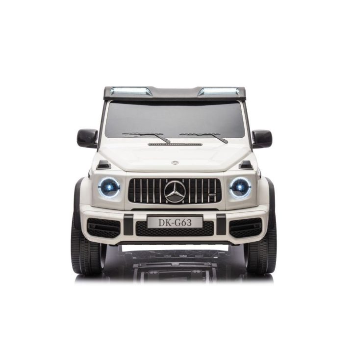 Elektrinis automobilis vaikams Mercedes G63 XXL 24V baltas