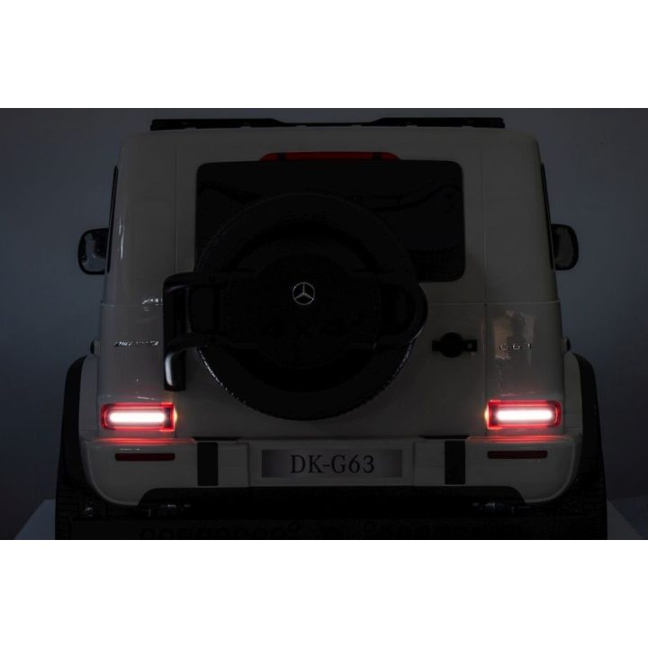 Elektrinis automobilis vaikams Mercedes G63 XXL 24V baltas