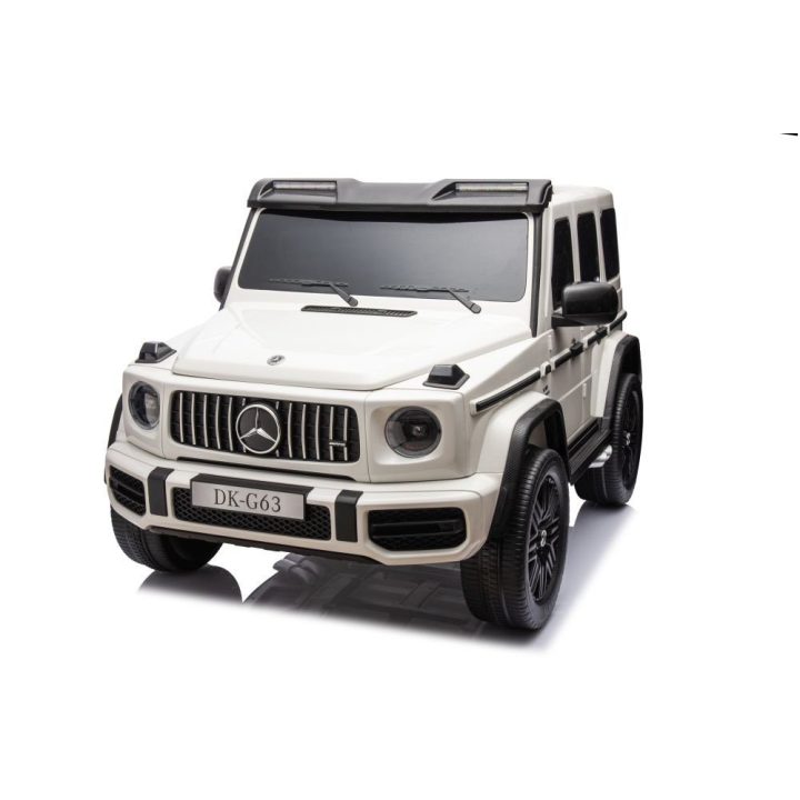 Elektrinis automobilis vaikams Mercedes G63 XXL 24V baltas