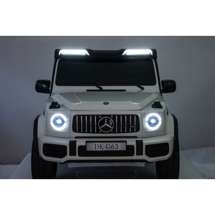 Elektrinis automobilis vaikams Mercedes G63 XXL 24V baltas