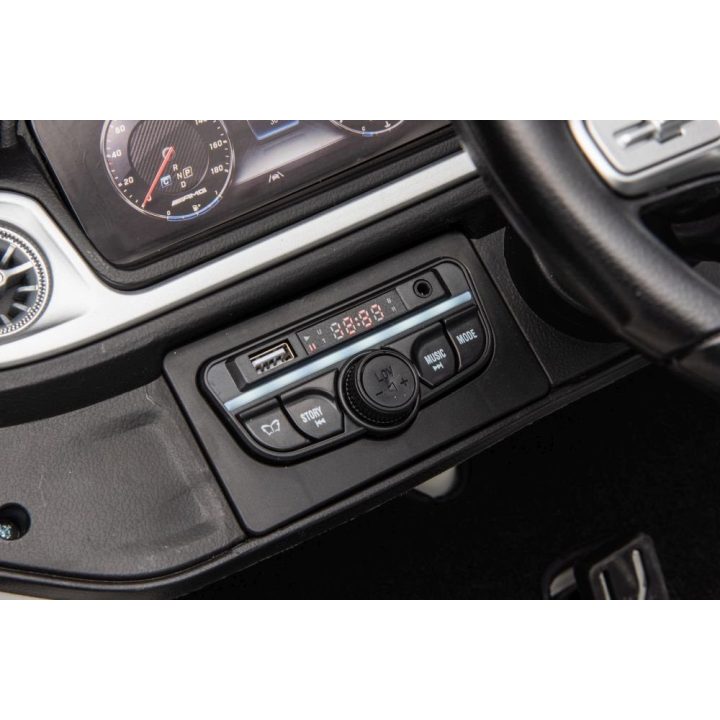 Elektrinis automobilis vaikams Mercedes G63 XXL 24V baltas