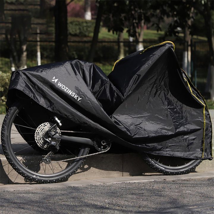Dviračio uždangalas nuo dulkių ir drėgmės juodas