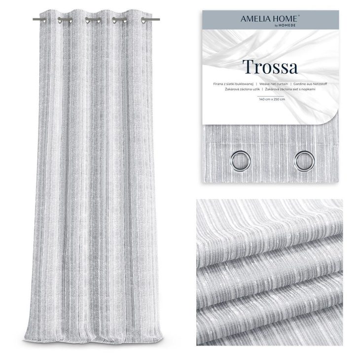Užuolaidos su žiedais Trossa Amelia Home