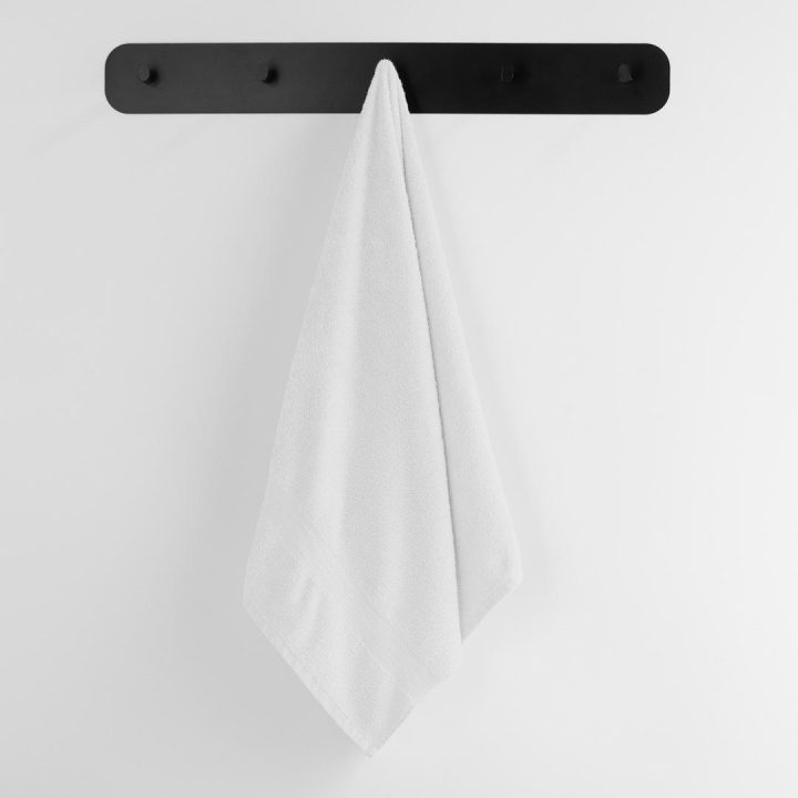 Rankšluostis 70 × 140 cm, baltos spalvos MARINA