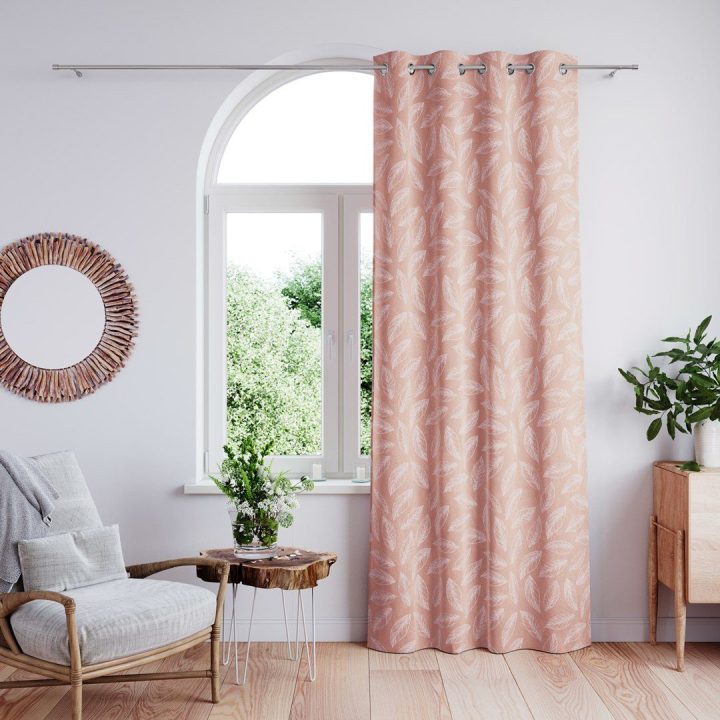 Užuolaidos 140 × 250 cm, mocca spalvos AH VELVET CALM
