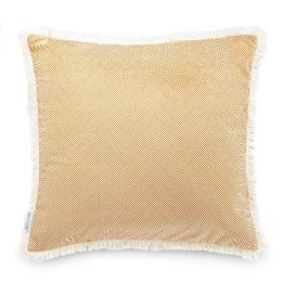 Pagalvės užvalkalas 45 × 45 cm, imbiero spalvos AH VELVET