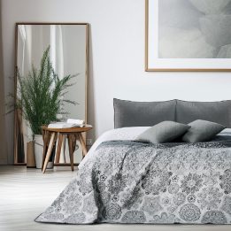 Lovatiesė 260 × 280 cm, pilka