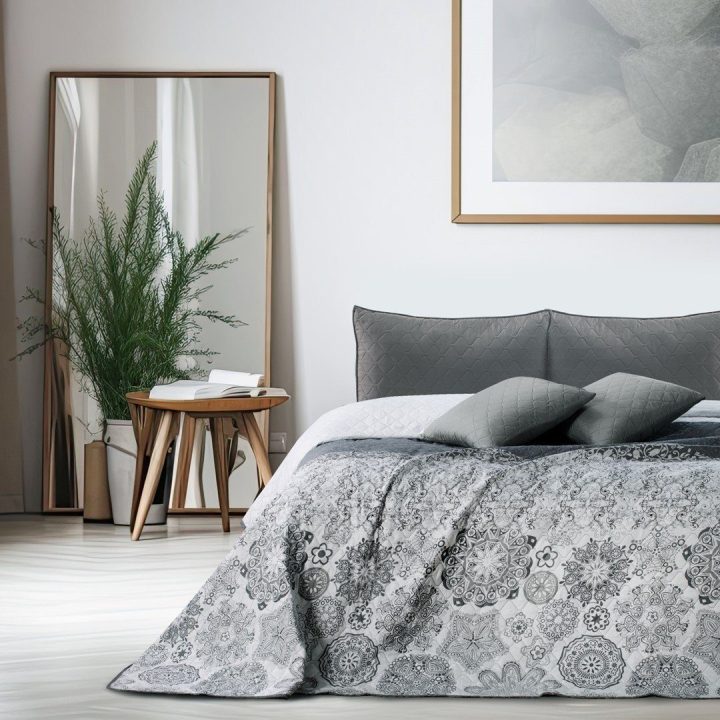 Lovatiesė 170 × 210 cm, pilka