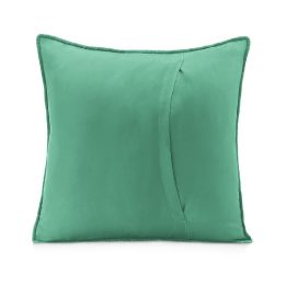 Dekoratyvinis pagalvės užvalkalas 45 × 45 cm, žalios ir smaragdinės spalvos (2 vnt.) AH