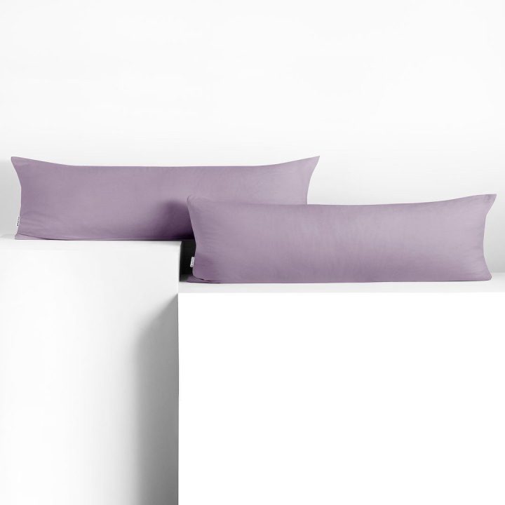 Pagalvės užvalkalai 20 × 145 cm, violetinės spalvos, 2 vnt.