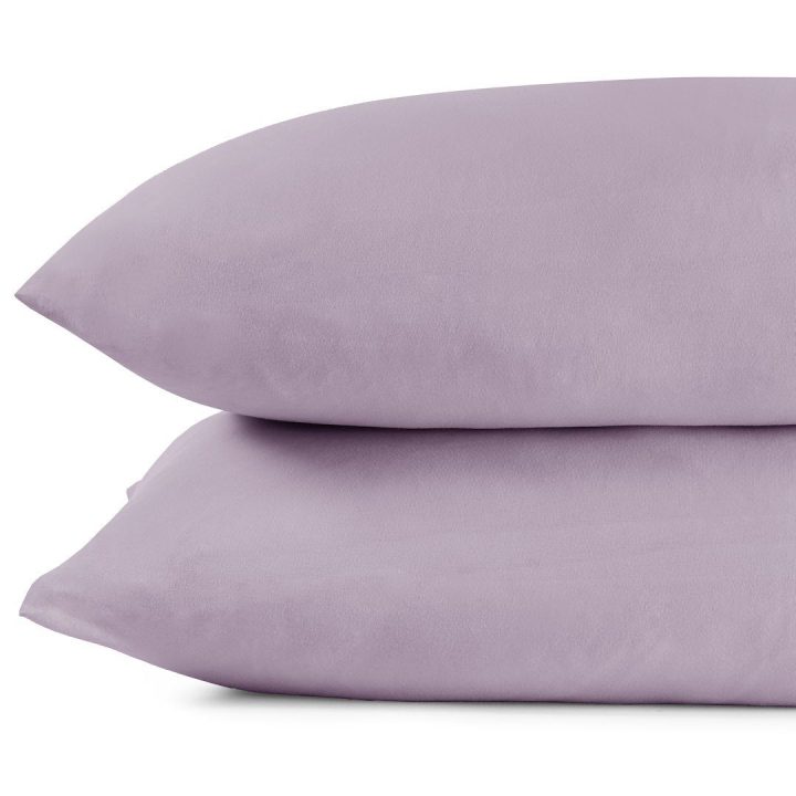 Pagalvės užvalkalas 20 × 120 cm violetinės spalvos, 2 vnt.