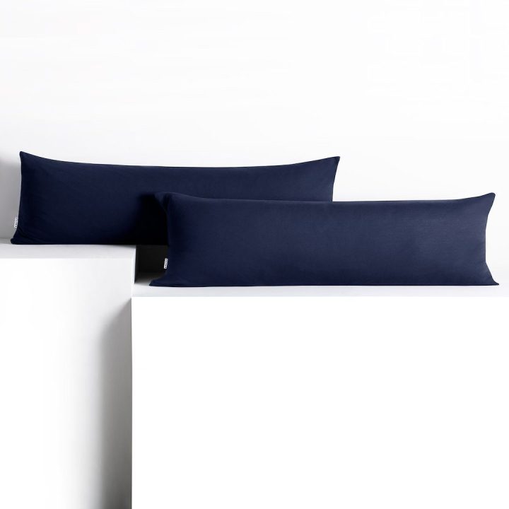 Pagalvės užvalkalas 20×120 cm tamsiai mėlynas 2 vnt
