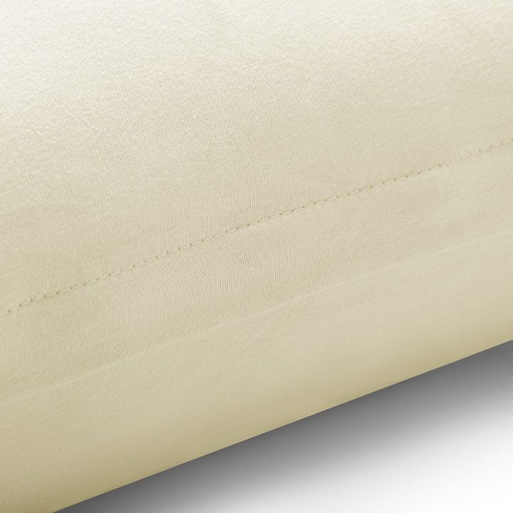 Pagalvės užvalkalas 40 × 80 cm, smėlio spalvos