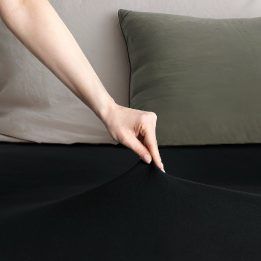 Paklodė su guma 100–120×200+30 cm