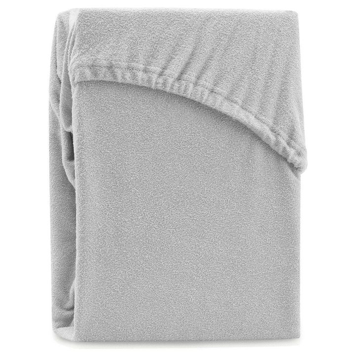 Paklodė su guma 120–140x200+30 sidabrinė AH RUBY