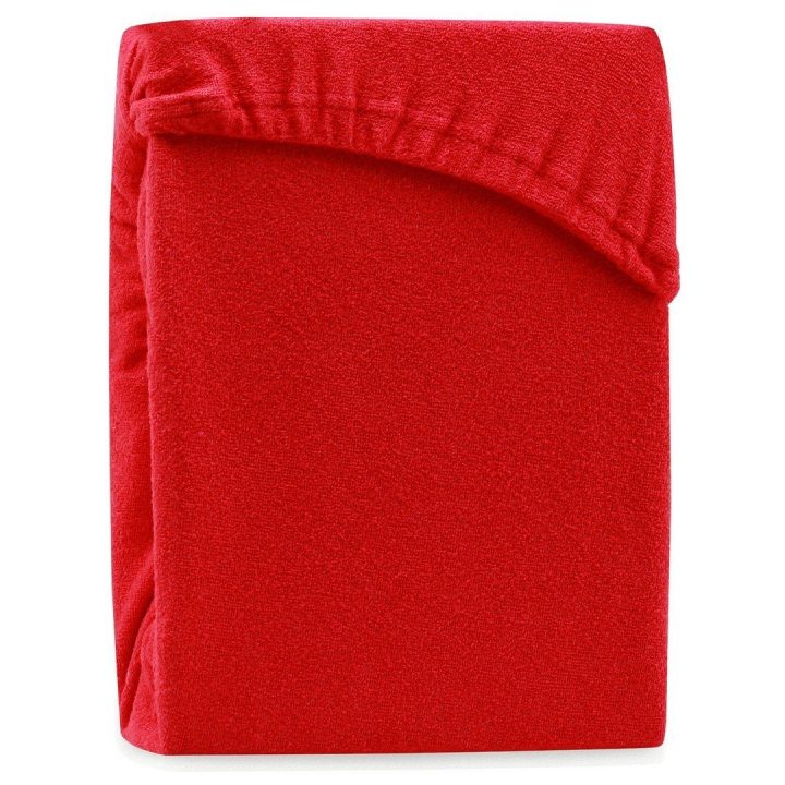 Paklodė su guma 160–180x200+30 raudona AH