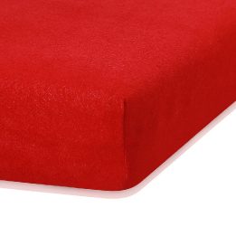 Paklodė su guma 120-140x200+30 raudonos spalvos AH