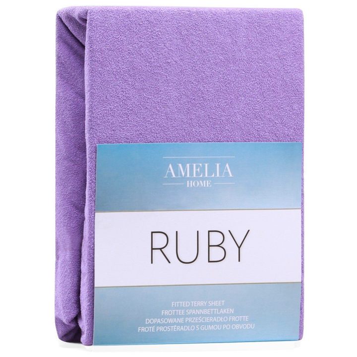 Paklodė su guma violetinė 80–90x200+30 AH