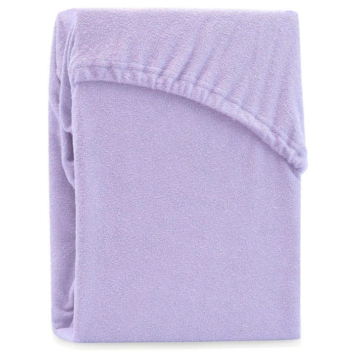 Paklodė su guma 100–120x200+30 violetinė AH RUBY