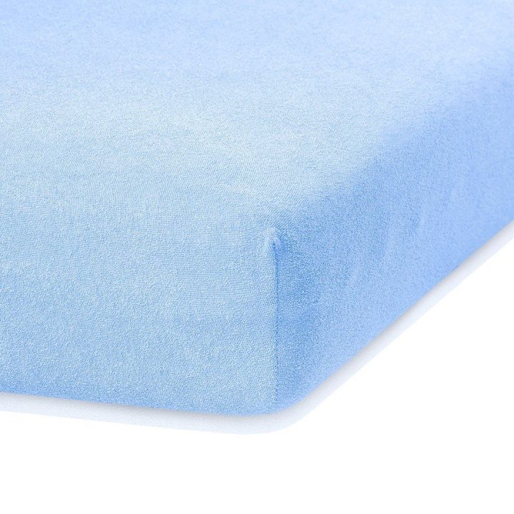 Paklodė su guma šviesiai mėlyna 160–180x200+30 AH RUBY