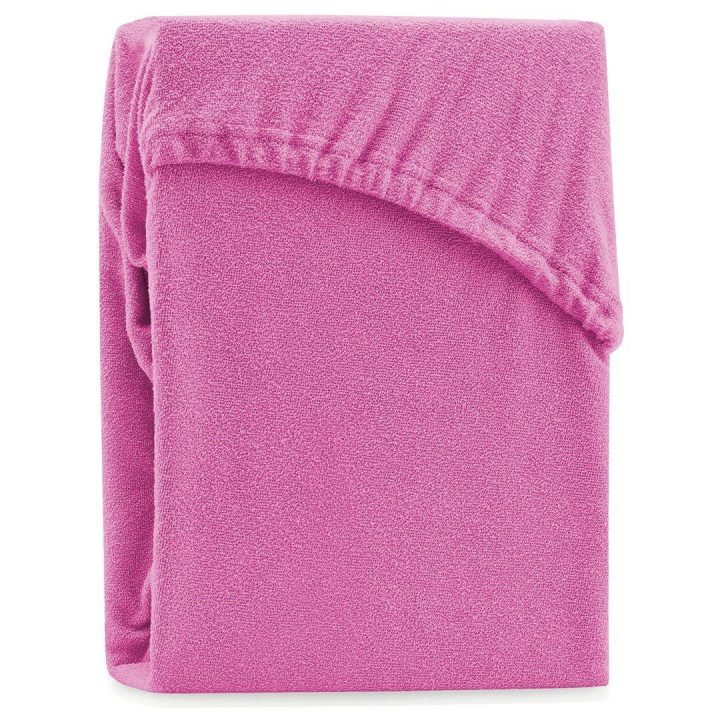 Paklodė su guma 220–240x220+30 fuksijos spalvos AH RUBY