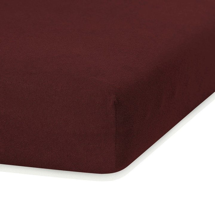 Paklodė su guma 120–140x200+30 ruda AH RUBY