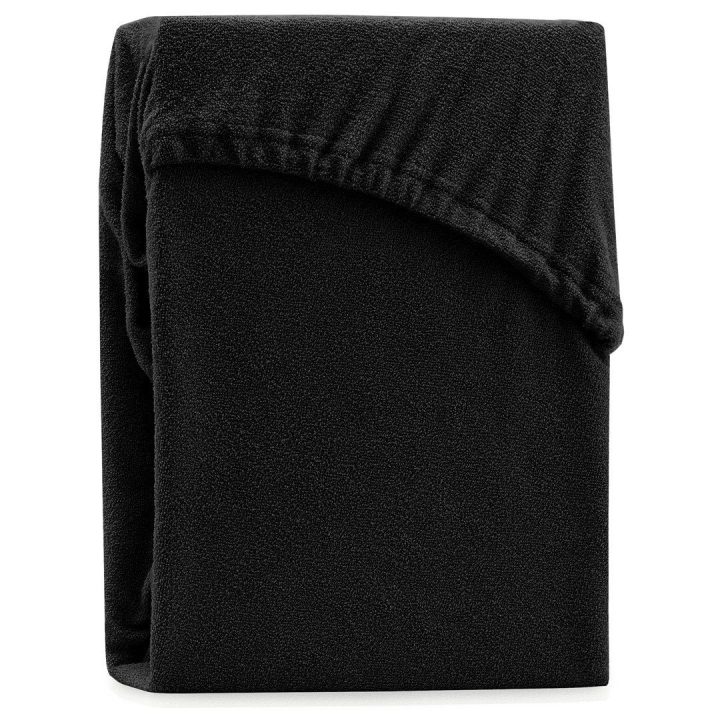 Paklodė su guma 200–220×200+30 juoda AH Ruby