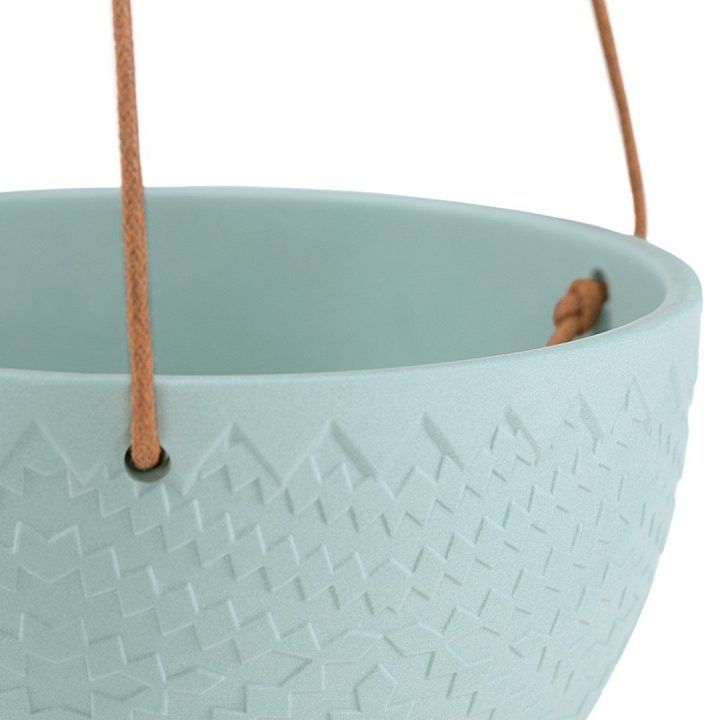 Vazonas gėlėms Lokai mėlynas 15,4×10 cm