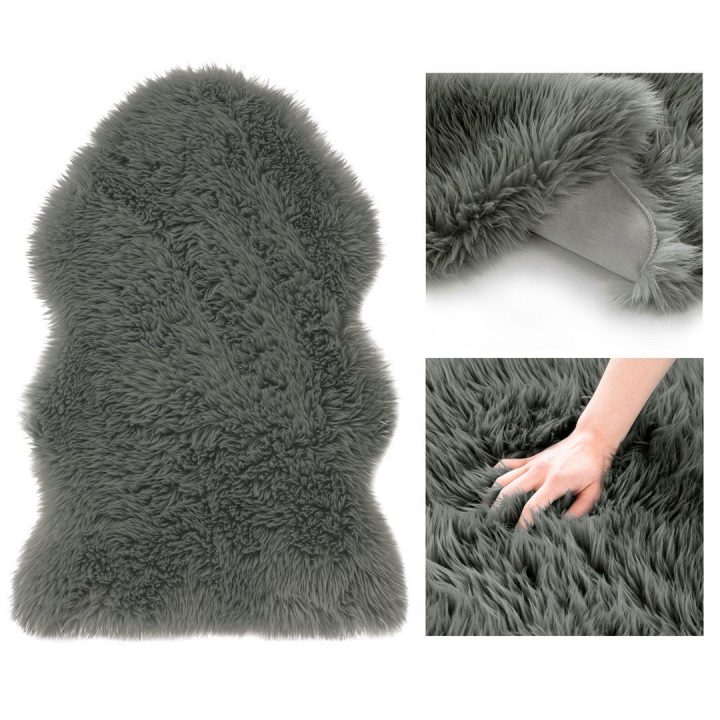 Tamsiai pilkas kilimas Dokka 75 × 150 cm