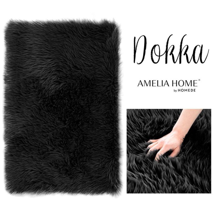 Kilimas AH DOKKA NONSLIP BLACK 75x120